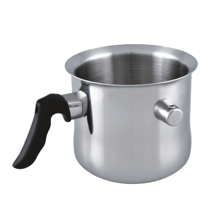 KIR2575 GARNEK DO MLEKA Z GWIZDKIEM 1,5L stal nierdzewna