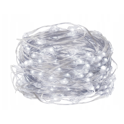 TG38879-1 LAMPKI DRUCIK 300LED ZIMNE BIAŁE WŁOSY ANIOŁA