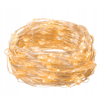 TG38879-2 LAMPKI DRUCIK 300LED CIEPŁE ŚWIATŁO WŁOSY ANIOŁA
