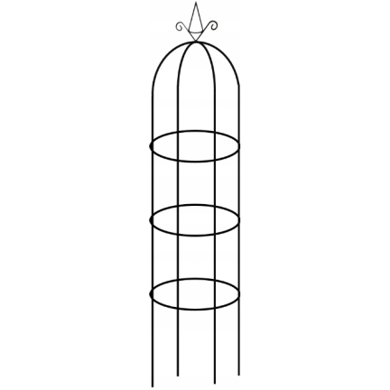 PERG-N0309 PERGOLA OGRODOWA KOLUMNOWA KOLUMNA SŁUP NA RÓŻE KWIATY pnące 190 cm