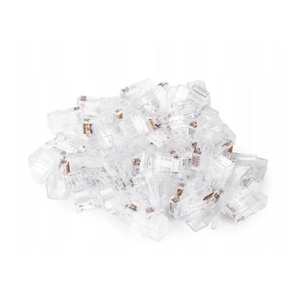tv39 WTYKI RJ45 50x KOŃCÓWKA KOŃCÓWKI WTYK RJ 45 RJ-45 DO KABLA SIECIOWEGO 50szt