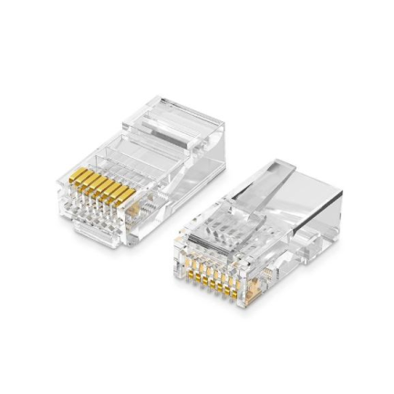tv39 WTYKI RJ45 50x KOŃCÓWKA KOŃCÓWKI WTYK RJ 45 RJ-45 DO KABLA SIECIOWEGO 50szt