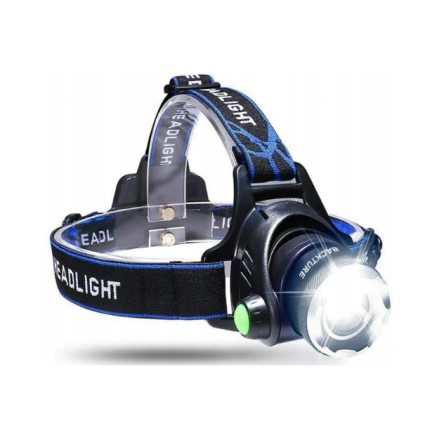 XA121 LATARKA CZOŁOWA LED ZOOM CREE XML T6 CZOŁÓWKA MOC akumulator + ładowarka