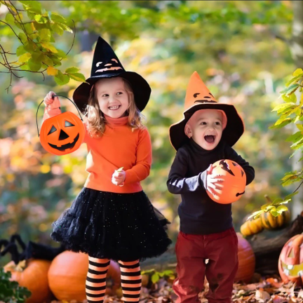 TG66295 WIADERKO POJEMNIK NA SŁODYCZE KUBEŁEK HALLOWEEN DYNIA