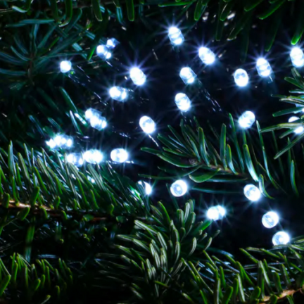 LZ200 LAMPKI CHOINKOWE 200 LED ZIMNY BIAŁY WEWNĘTRZNE NA CHOINKĘ ŚWIĘTA