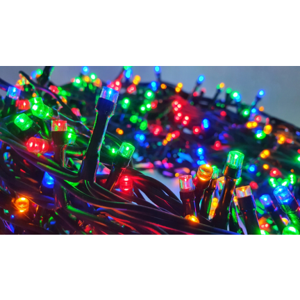 LM300 LAMPKI CHOINKOWE 300 LED MULTIKOLOR ŚWIATEŁKA NA CHOINKĘ ŚWIĄTECZNE