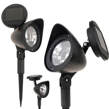 SOL0663 Lampa solarna, lampka ogrodowa, reflektor ogrodowy, czujnik