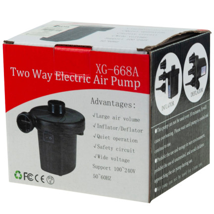 SP43 ELEKTRYCZNA POMPKA DO BASENU PIŁKI MATERAC 12V + KOŃCÓWKI ROWERU AUTA