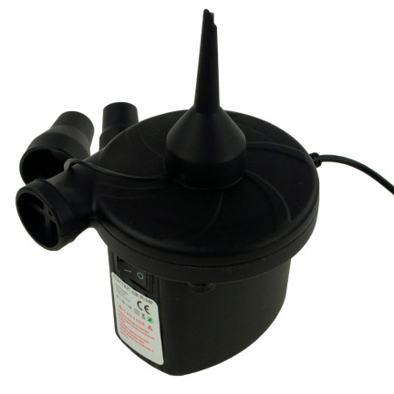 SP43 ELEKTRYCZNA POMPKA DO BASENU PIŁKI MATERAC 12V + KOŃCÓWKI ROWERU AUTA