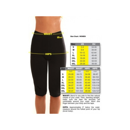 DD24 Spodnie sportowe neoprenowe do fitness