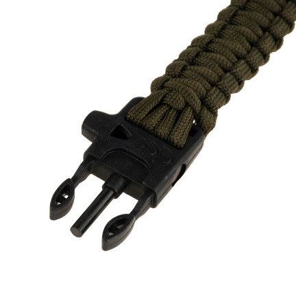 SS88 BRANSOLETKA PARACORD SURVIVAL 5w1 kompas KRZESIWO