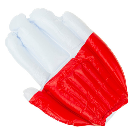 TG17362 RĘKAWICA KIBICKA POLSKA WIELKA DMUCHANA ŁAPA