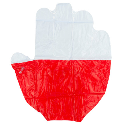 TG17362 RĘKAWICA KIBICKA POLSKA WIELKA DMUCHANA ŁAPA