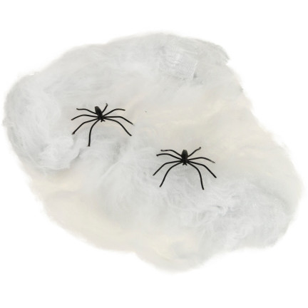 TG38901 PAJĘCZYNA Z PAJĄKAMI SIEĆ PAJĘCZA na HALLOWEEN PAJĄKI 2szt