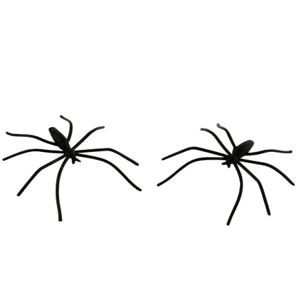 HL17 SZTUCZNA PAJĘCZYNA SIEĆ 4 PAJĄKI HALLOWEEN DEKORACJA