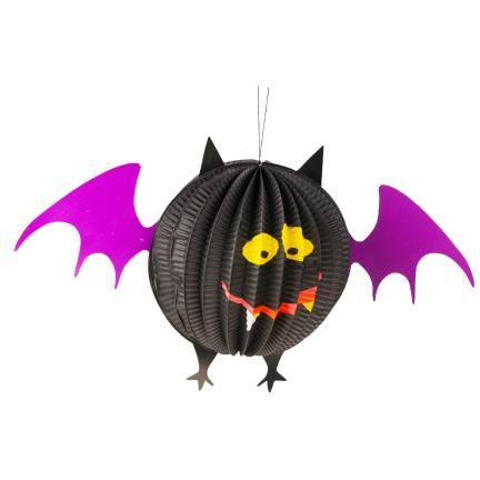 TG44474 NIETOPERZ DUŻY HALLOWEEN DEKORACJA WISZĄCA