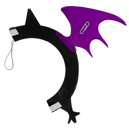 TG44474 NIETOPERZ DUŻY HALLOWEEN DEKORACJA WISZĄCA