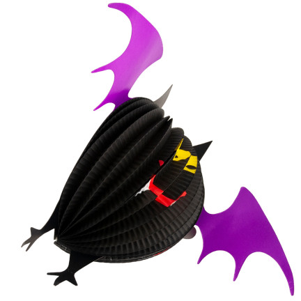 TG44474 NIETOPERZ DUŻY HALLOWEEN DEKORACJA WISZĄCA