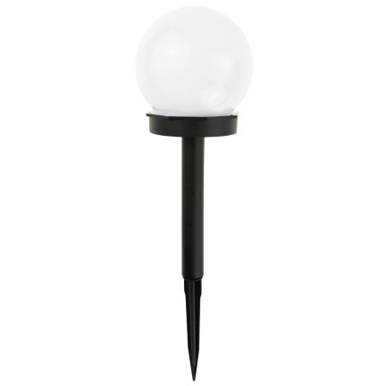 TG47830 Lampy SOLARNE OGRODOWE KULA lampa solarna ogrodowa LED kule biała do ogrodu