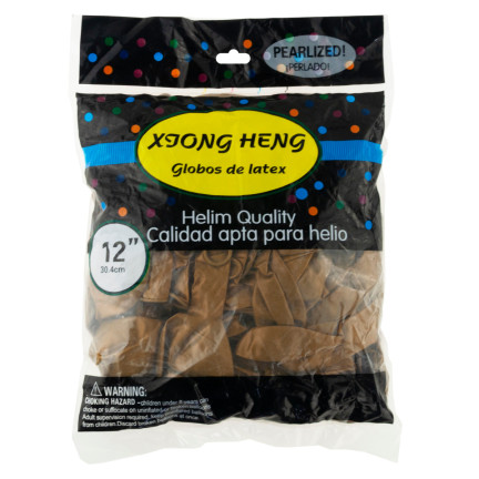 TG53243-1 BALONY METALICZNE ZŁOTE ŚLUB URODZINY KOMUNIA ZESTAW 100SZT. METALIK