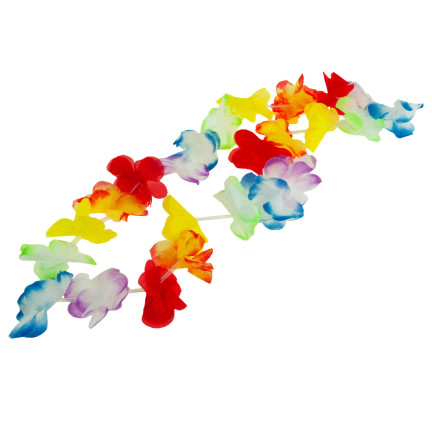 TG53706 KWIATY HAWAJSKIE NASZYJNIK HAWAJSKI GIRLANDA HAWAJE ALOHA GIRLANDY