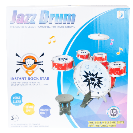 TG55493 PERKUSJA ZESTAW ZABAWKA DLA DZIECI INSTRUMENT