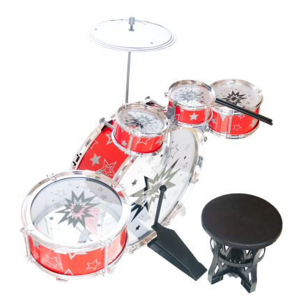 TG55493 PERKUSJA ZESTAW ZABAWKA DLA DZIECI INSTRUMENT