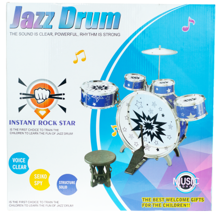 TG55493 PERKUSJA ZESTAW ZABAWKA DLA DZIECI INSTRUMENT