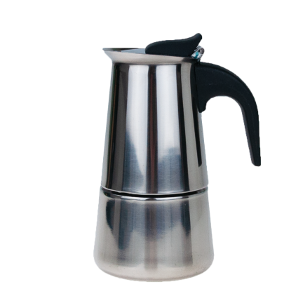 TG56285 Kawiarka stalowa na 2 filiżanki zaparzacz kawy herbaty MAKINETKA 100ml