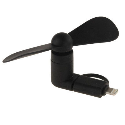 TG56377 WIATRACZEK DO TELEFONU MICRO USB LIGHTNING 3W1