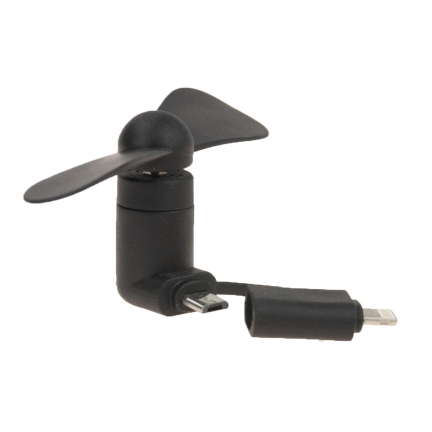 TG56377 WIATRACZEK DO TELEFONU MICRO USB LIGHTNING 3W1