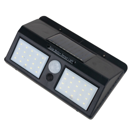 TG56408 PODWÓJNA LAMPA SOLARNA Z CZUJNIKIEM