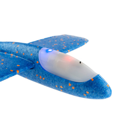 TG56682-1 SAMOLOT STYROPIANOWY LED LIGHT