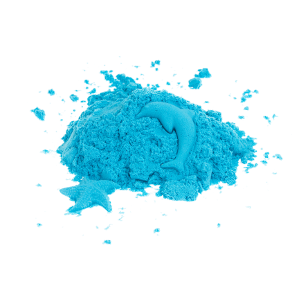 TG60132-1 PIASEK KINETYCZNY MAGICZNY 1KG PIASKOLINA KOLORY NIEBIESKI