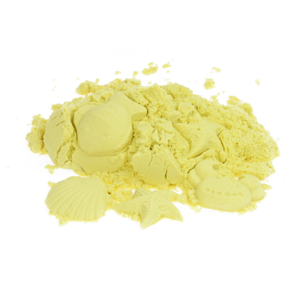 2352 PIASEK KINETYCZNY ZESTAW 2 KG W PUDEŁKU + FOREMKI PIASKOLINA