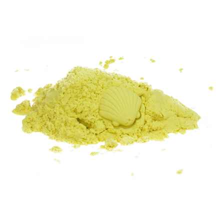 TG60132-2 PIASEK KINETYCZNY MAGICZNY 1KG PIASKOLINA KOLORY ŻÓŁTY