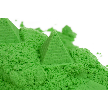 TG60132-3 PIASEK KINETYCZNY MAGICZNY 1KG PIASKOLINA KOLORY ZIELONY