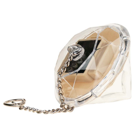 TG60449 DIAMENTOWE LAMPKI SOLARNE OGRODOWE DEKORACYJNE DIAMENTY ZESTAW 4SZT wiszące