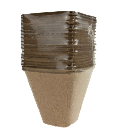 TG60480 Doniczki torfowe P8, biodegradowalne rozsadowe, sadzonki na rozsady, 8cm 18szt.