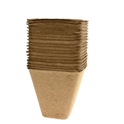 TG60480 Doniczki torfowe P8, biodegradowalne rozsadowe, sadzonki na rozsady, 8cm 18szt.