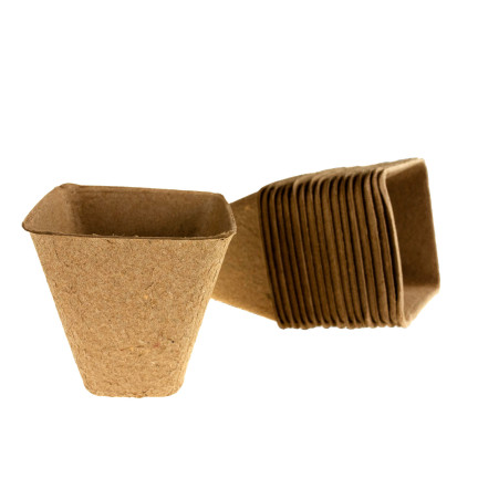 TG60480 Doniczki torfowe P8, biodegradowalne rozsadowe, sadzonki na rozsady, 8cm 18szt.