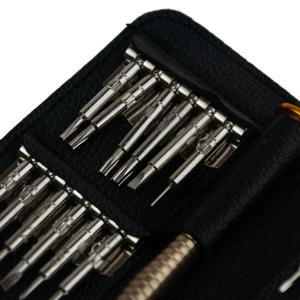 TG60646 ŚRUBOKRĘT WIELOFUNKCYJNY WKRĘTAKI PRECYZYJNE 25w1 TORX IMBUS KRZYŻAK BITY + etui