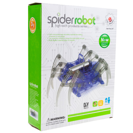 TG60705 ROBOT SOLARNY PAJĄK MODEL DO SKŁADANIA EDUKACYJNY POJAZDY SOLARNE ROBOTY KREATYWNY