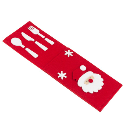 TG61468 ETUI NA SZTUĆCE ŚWIĄTECZNE DEKORACJA STOŁU WIGILIA