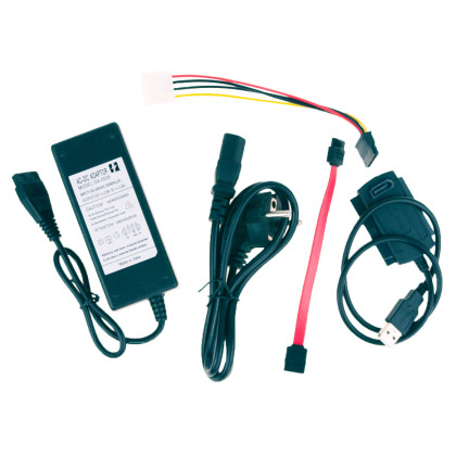 TG63000 Adapter USB IDE 3,5 2,5 SATA ATA ZASILACZ MOLEX do dysków zgrywanie danych