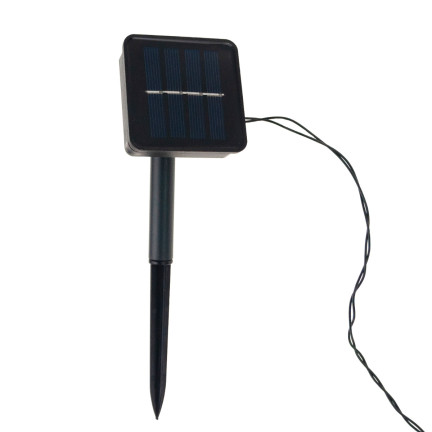 TG63193-1 LAMPKI CHOINKOWE SOLARNE 500 LED 52m GIRLANDA ZIMNE BIAŁE 8 FUNKCJI