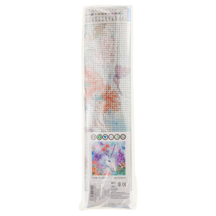 TG64203-3 HAFT DIAMENTOWY MALOWANIE DIAMENTAMI 3D JEDNOROŻEC