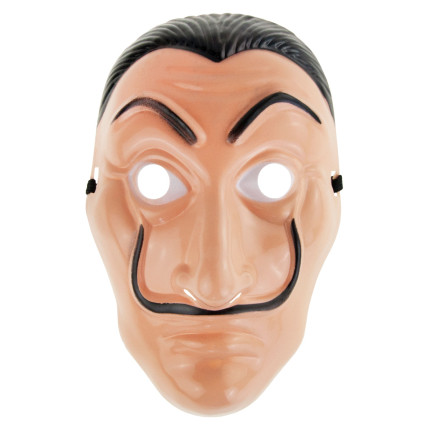 TG64369 MASKA DOM z Halloween SALVADOR DALI LA CASA DE PAPEL Napad z Filmu