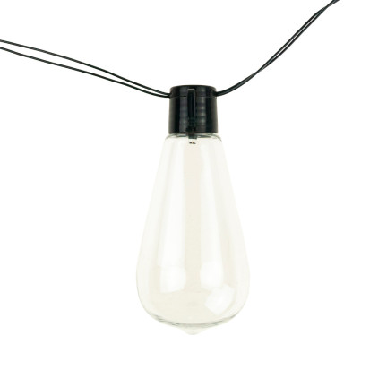 TG64622 Girlanda solarna led, łańcuch ogrodowy loft, ozdobny, panel solarny