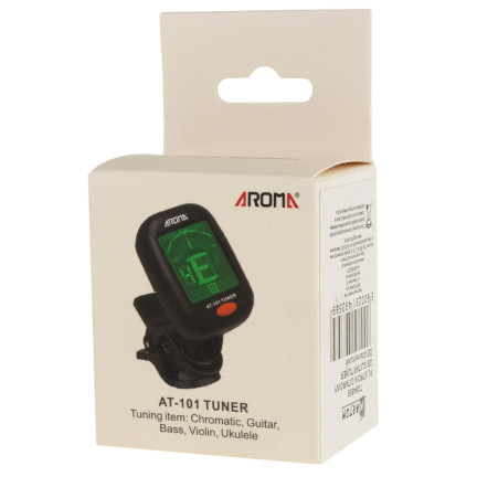TG64656 TUNER STROIK GITAROWY CYFROWY LCD GITARA BAS KLIPS